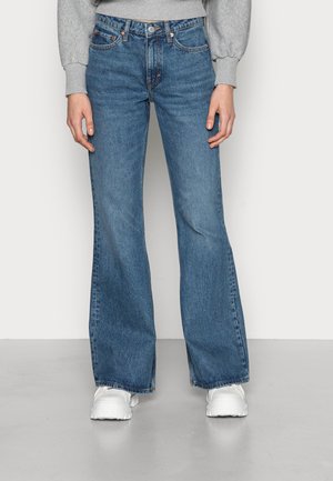 TOWER - Flared jeans - deep blue