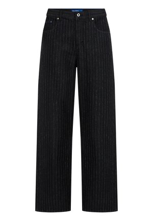 Karl Lagerfeld Jeans, PINSTRIPE RELAXED - Τζιν χαλαρής εφαρμογής - pinstripe black denim