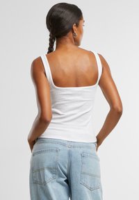 Urban Classics WIDE NECK 2-PACK - Top - white blushedrose