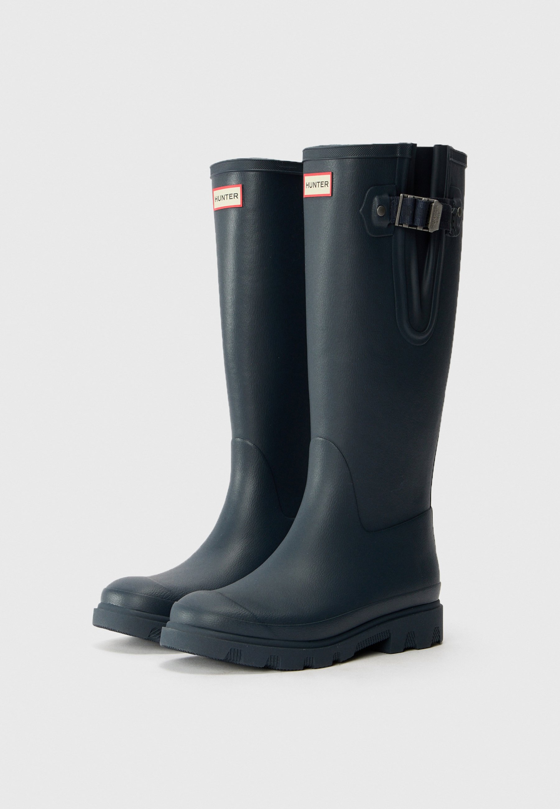 Mens Hunter Wellies Hunter Rain Boots Navy Hunter Original Men's