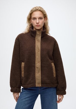 Noisy May, NMMATHEA MIX JACKET  - Леко яке - chocolate brown