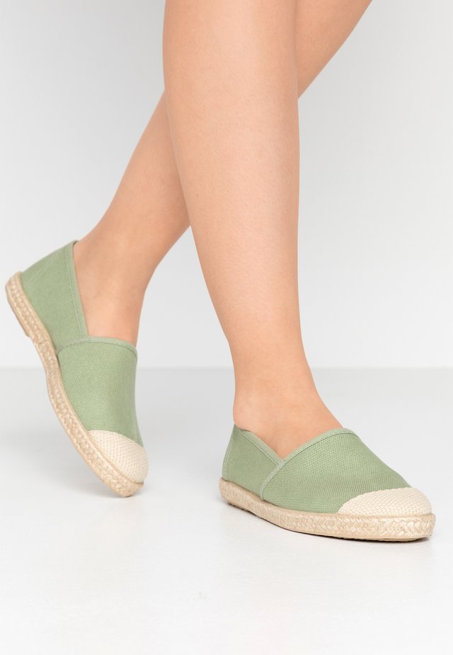 EVITA PLAIN PARIS - Espadrillas - mint