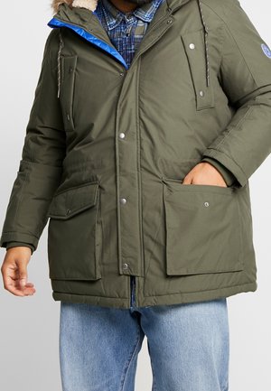Parka - mottled olive