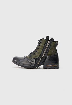 GRIP LIMITED - Gležnjače s vezicama - black