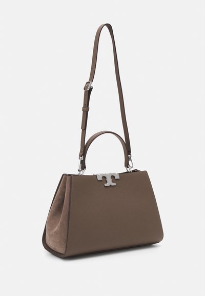 Tory Burch ELEANOR SATCHEL - Rankinė - wild mushroom