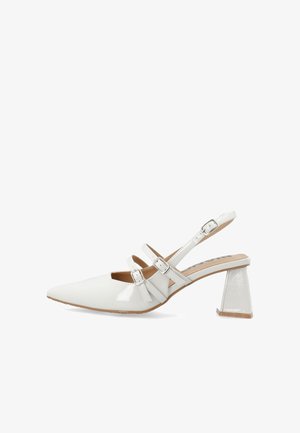 Bianco Escarpins - offwhitepatent