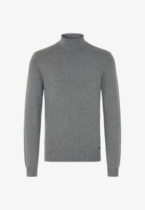 Hallhallane kõrge kaelusega särk, mis on valmistatud pehmest soonikust kootud kangast. Sellel on pikad varrukad, kehale sobiv lõige ning soonikust mansetid ja serv.