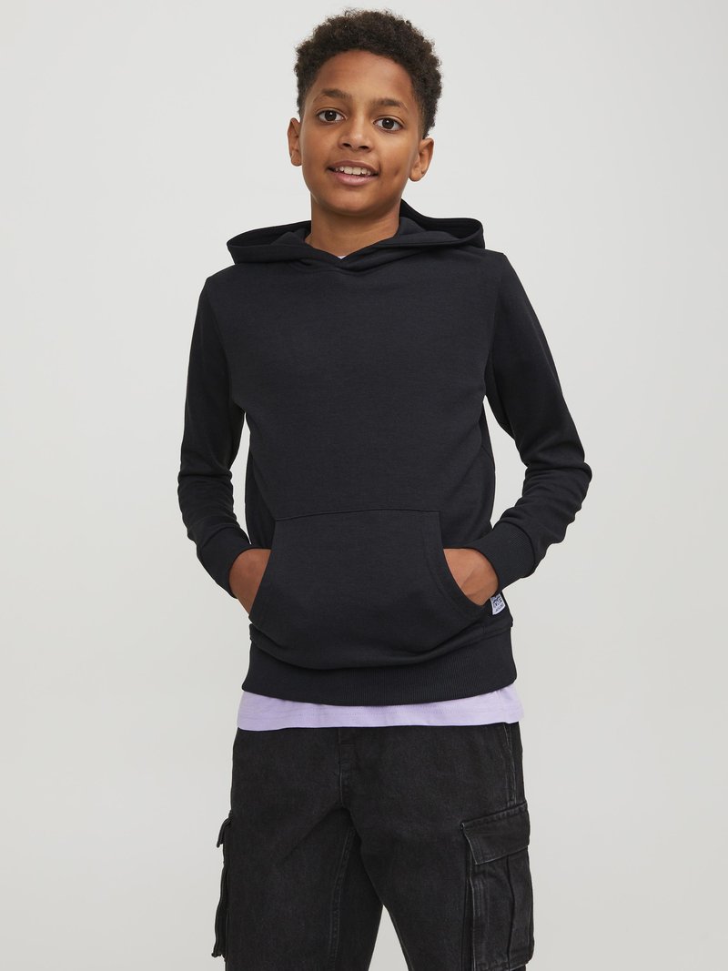 Jack & Jones Junior - JJEBASIC JR - Kapuzenpullover - black, Vergrößern