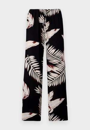 Vero Moda VMEASY WIDE PANT - Trousers - black