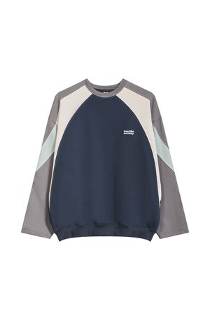 CREW JACKSON UNISEX - Pusa - navy/palid blue/steel