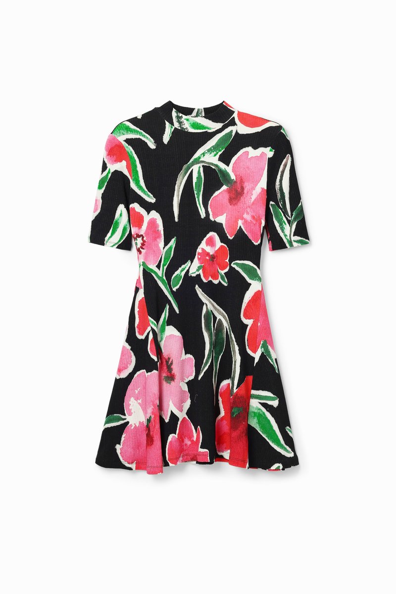 Desigual Gebreide jurk zwart