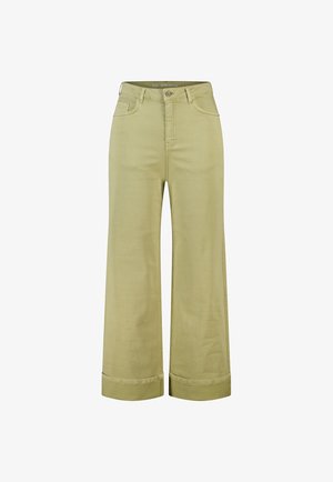 MS Mode, MS MODE JEANS NOT TRANSLATED - Wide leg - olive