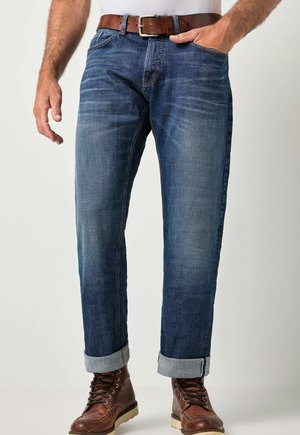 5-POCKET - Jeans Straight Leg - dark blue denim
