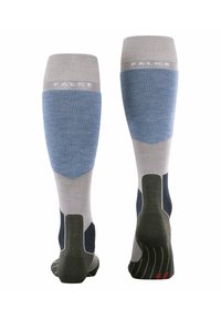 FALKE SK6 PRO SKIING  - Calze sportive - m grey mel