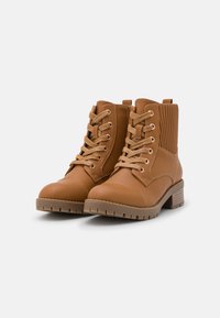 Anna Field Bottines à lacets - cognac