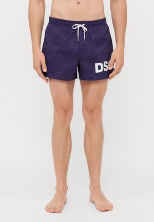 NEOCLASSIC LOGO MIDI - Short de bain - violet/white