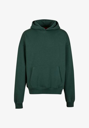 Pulover s kapuco - green