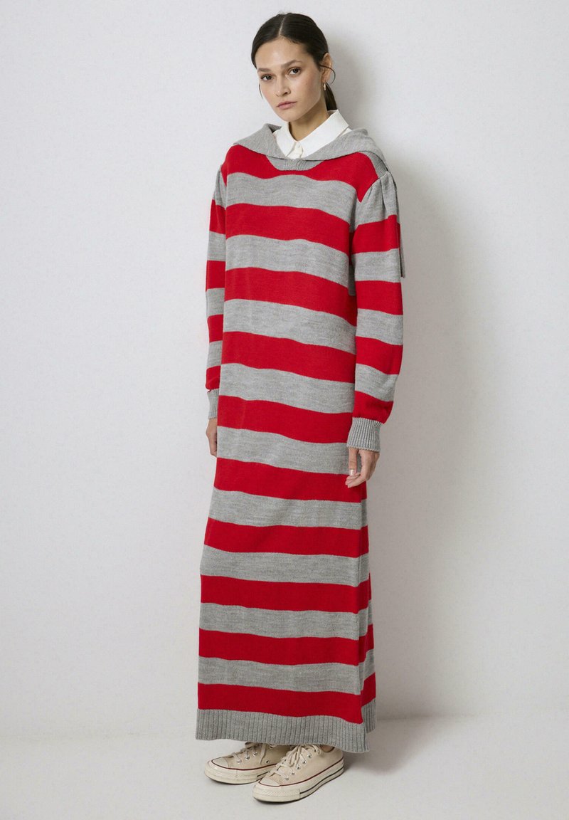 strapless open back dress MIBONBON Red and white checkered shirt – MIBONBóN
