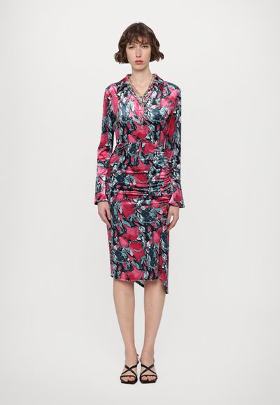 Diane von Furstenberg ZANE DRESS - Kokteilinė suknelė / vakarėlių suknelė - indian pink