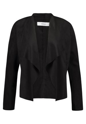 Imitatieleren jas - black