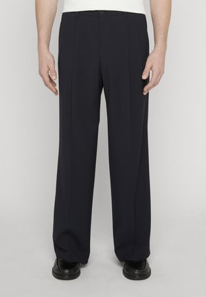 DRYKORN LEEK_WIDE - Pantalones - blue