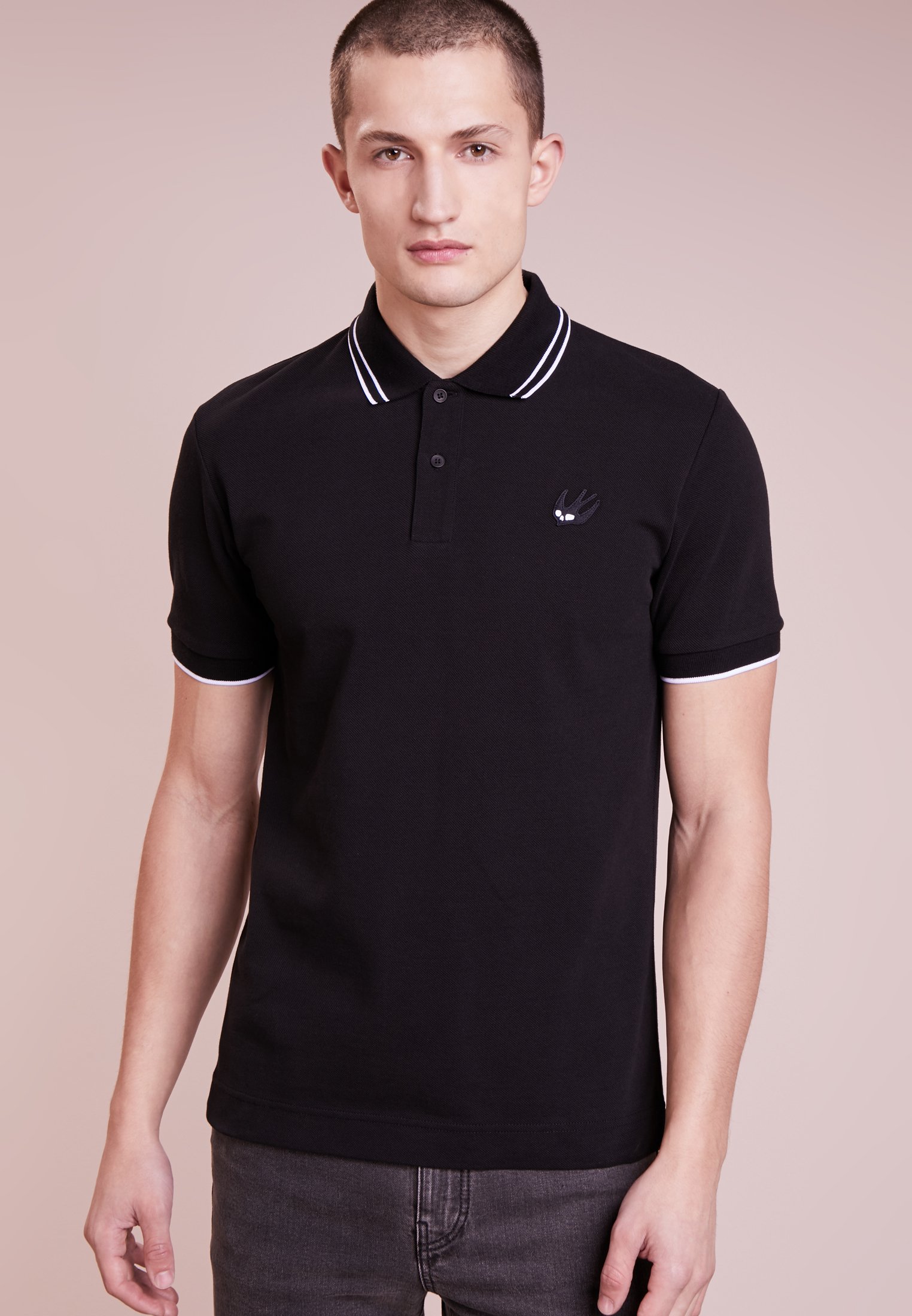 McQ Alexander McQueen Polo shirt - black - Zalando