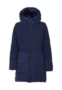 CON CAPPUCCIO  - Cappotto invernale - blu navy