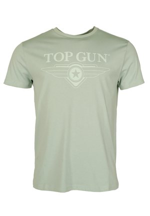 TOP GUN Printtipaita - dusty blue
