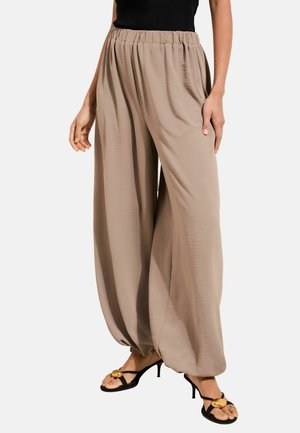 BALLOON WITH ELASTICATED WAIST - Jogginghose - brown