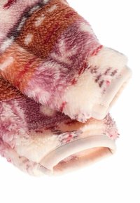 Next COSY REGULAR FIT - Flísová bunda - caramel brown pink print