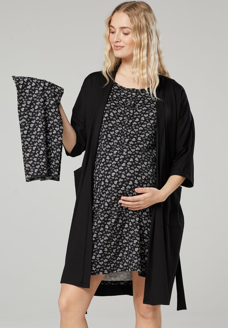 Chelsea Clark SET - Szlafrok/czarny - Zalando.pl