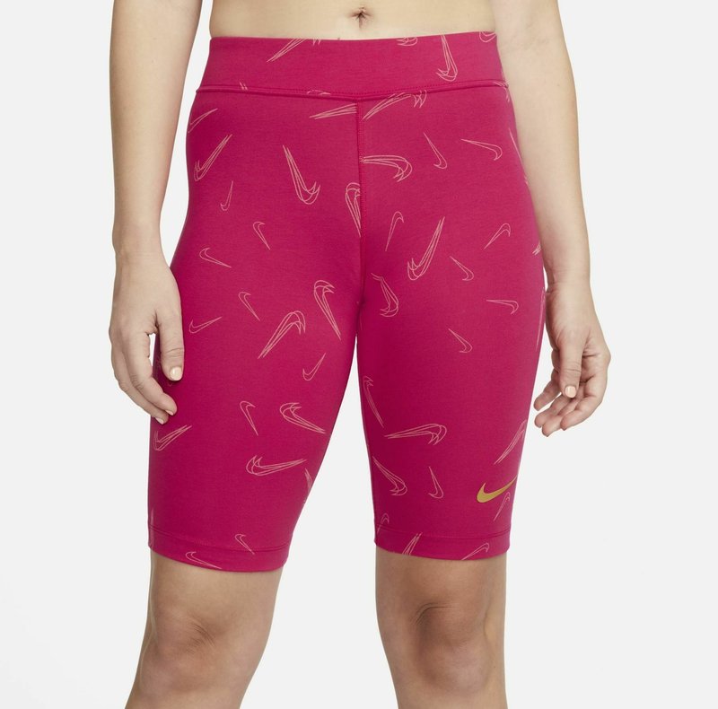 Nike Sportswear MIT PRINT - Short - berry