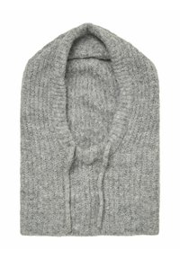 Šatka na hlavu - light grey melange