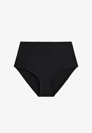 OYSHO, SHAPEWEAR-EFFECT HIGH-WAISTED - Bas de bikini - black