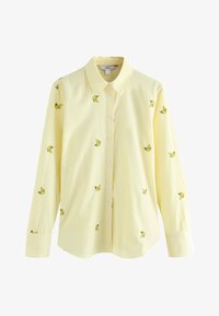 Niewybrane, yellow/white stripe banana