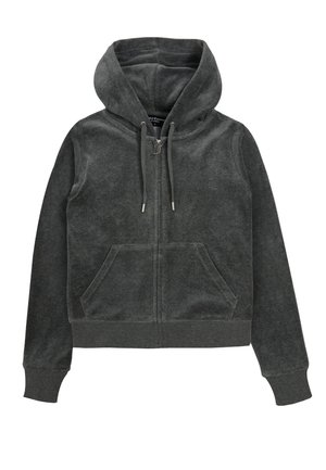 Juicy Couture ROBERTSON - Zip-up sweatshirt - charcoal marl