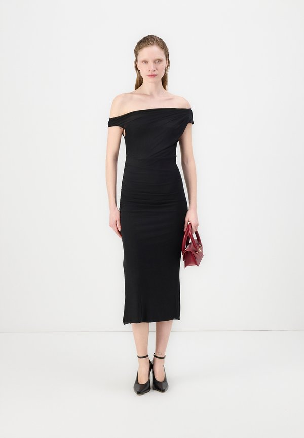 ONE SIDE OFF SHOULDER MIDI - Cocktail dress / Party dress2