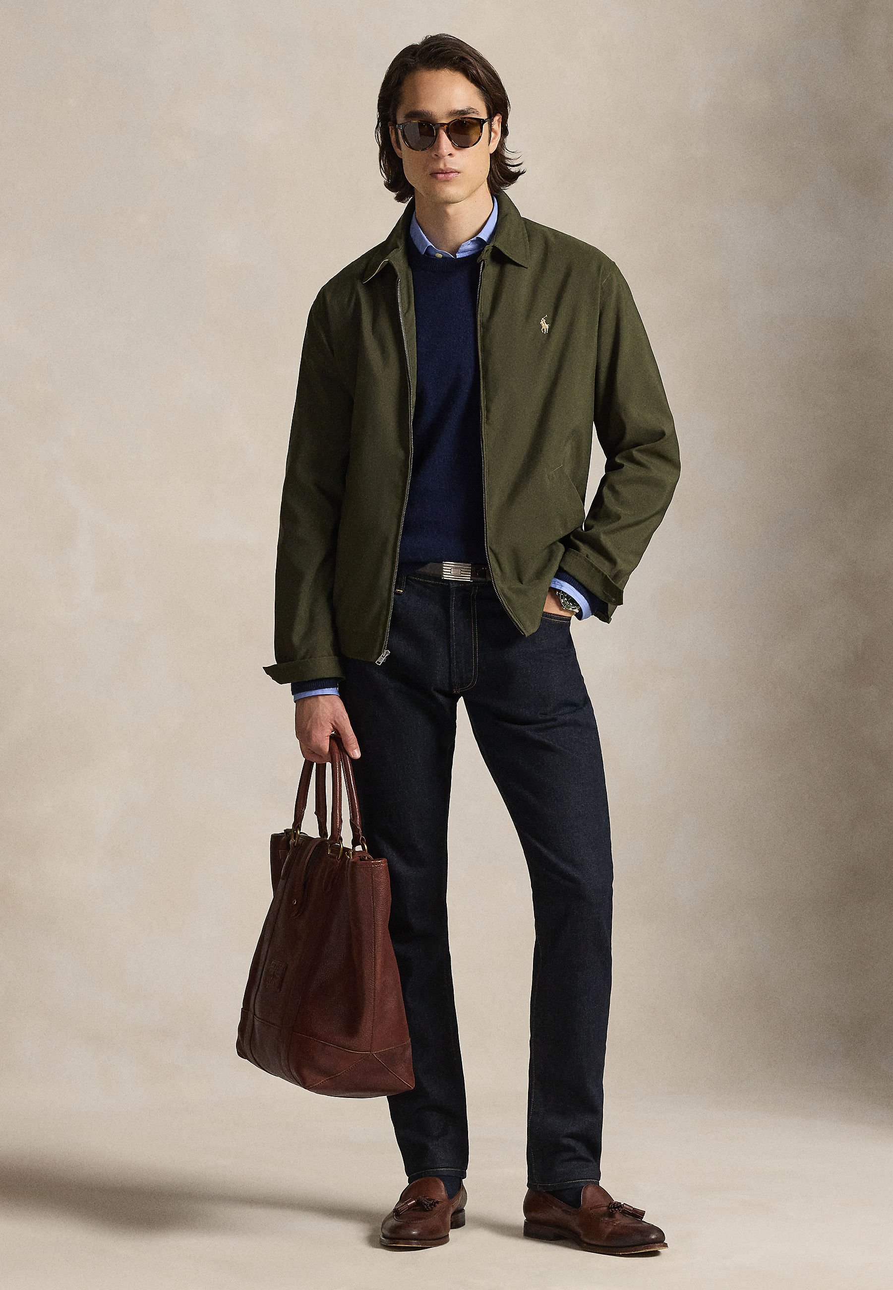 Polo Ralph Lauren TWILL BI-SWING JACKET - Leichte Jacke - company