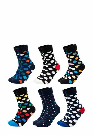 OCCULTO 6 PACK BUNTE - Socks - dots