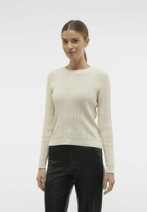 Vero Moda VMMORENA - Strickpullover - birch