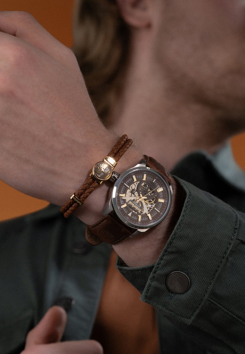 Timberland HENNIKER AUTOMATIC - Laikrodis - black brown