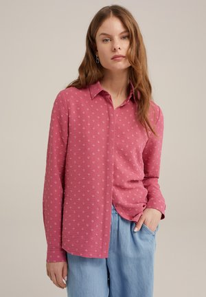 Overhemdblouse - pink