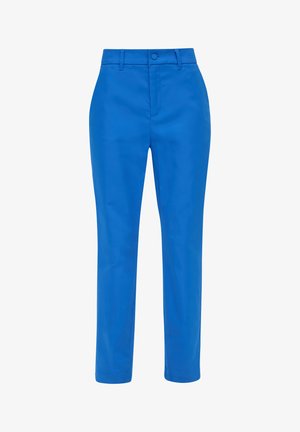 s.Oliver ELASTISCHE TAPERED LEG - Chino - royalblau