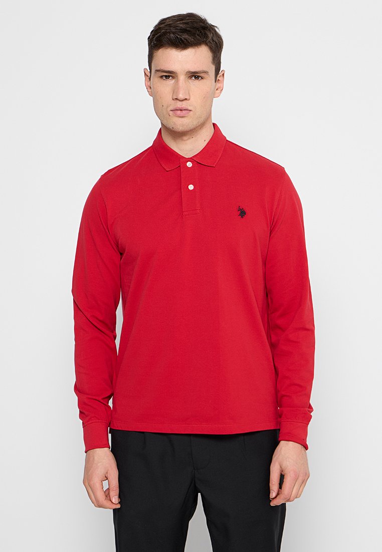 U.S. Polo Assn. Poloshirt rood U.S. Polo Assn. Poloshirt rood