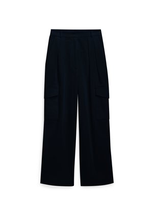 IVY OAK PRESTIGE - Pantaloni cargo - dark navy