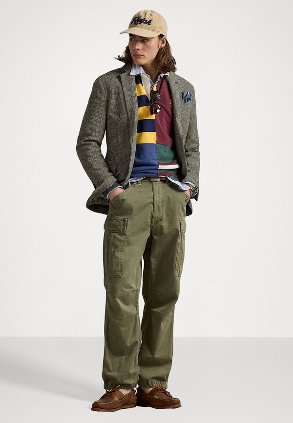 Classic Fit Patchwork Jersey Rugby Shirt - Long sleeved top2