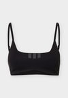 ALL ME LS RIB B - Sport-BH mit leichter Stützkraft - black