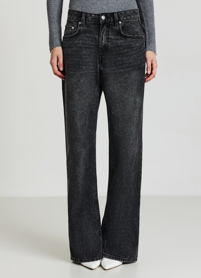 Calliope WIDE  - Jean boyfriend - nero denim