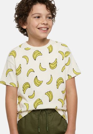 Monoprix, T-shirt imprimé - naturel