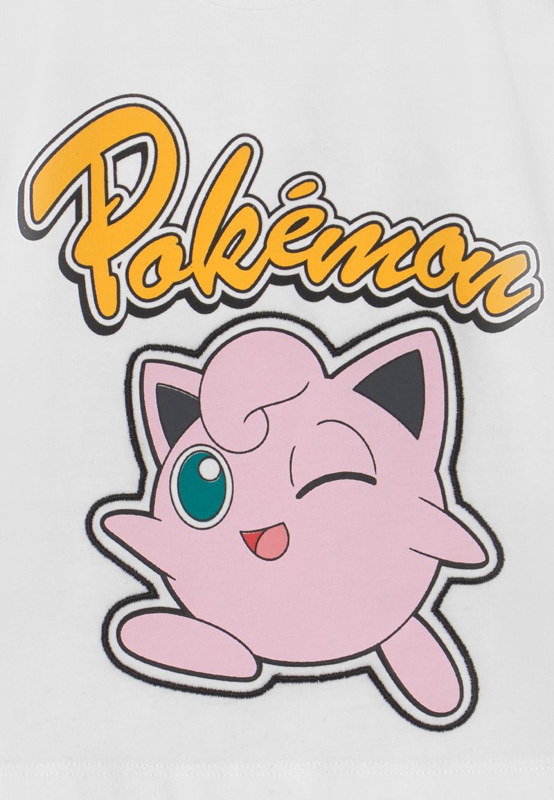 Iceberg Jigglypuff Pokemon T Shirt Tricko S Potlacou Bianco Biela Zalando Sk